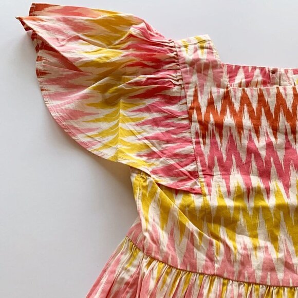 Mini Boden Girl Printed Woven Dress 6-7 Years - Picture 3 of 10